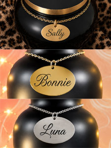 Pet Urn Name Plates