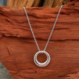 Silver Eternity Pendant - Memorial for Pets