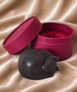 Sleeping Cat Urn for Ashes